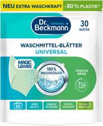 Dr. Beckmann Waschmittel-Blätter Universal Frische Brise