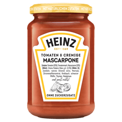 Heinz Tomato Sauce with Mascarpone