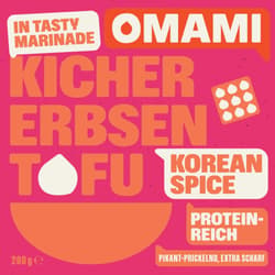 omami Kichererbsentofu Korean Spice