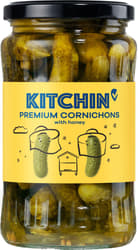KITCHIN PREMIUM CORNICHONS with honey