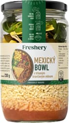 Freshery Mexikanische Bowl mit gerupftem Schweinefleisch