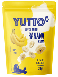 Yutto gefriergetrocknete Bananen