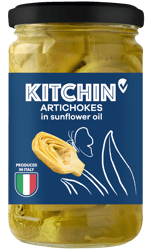 Kitchin Artischockenherzen in Sonnenblumenöl