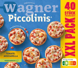 WAGNER PICCOLINIS Tomaten Mozzarella (40x30g)