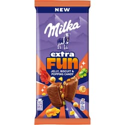 Milka Extra Fun Fruchtgummi Crunch