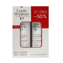 Louis Widmer Body Deo Creme Antiperspirant leicht parfmümiert Doppelpackung