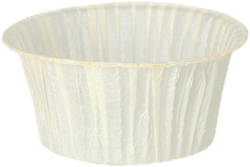 PAPSTAR 20 Muffins-Backförmchen Ø 5 cm · 3 cm weiss