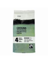 Marks & Spencer Medium roasted Italian Ground Coffee (100% Arabica), gemahlen