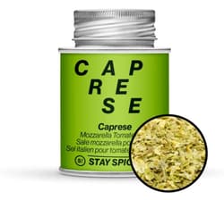 Stay Spiced! Caprese - Mozzarella tomato salt