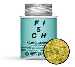 Stay Spiced! Alpine Fish spice with herbs - ground