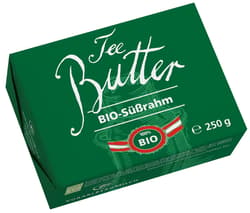 Teebutter BIO Süßrahm 250g