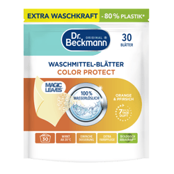 Waschmittel-Blätter Color Protect Orange & Pfirsich