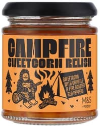 Marks & Spencer Campfire Sweetcorn relish with roasted red pepper and chipotle chilli
