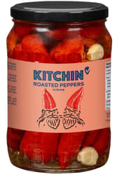 Kitchin roasted Red Peppers