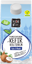 MyLove MyLife Organic plant-based drink with kefir cultures coconut-almond