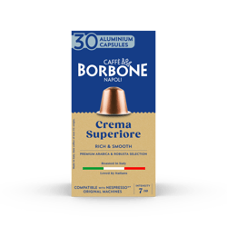 Caffè Borbone Crema Superiore - Nespresso kompatible Kapseln 30 Stück