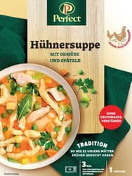 Hühnersuppe mit Gemüse und Spätzle