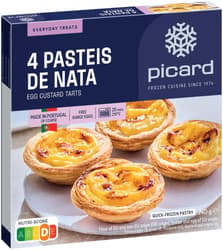 PICARD 4 Pastel de Nata (tiefgekühlt)