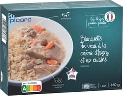 PICARD Blanquette de Veau mit Isigny-Sahne und Reis (tiefgekühlt)