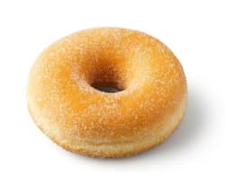 Donut gezuckert