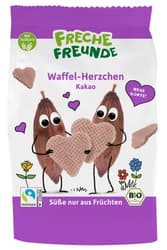 Freche Freunde BIO Waffel-Herzchen Kakao