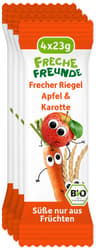 Freche Freunde BIO Frecher Riegel Apfel & Karotte