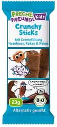 Freche Freunde Kids Organic Crunchy Sticks with Hazelnut, Cocoa & Coconut Cream Filling 23g