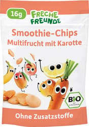 Freche Freunde BIO Smoothie-Chips Multifrucht mit Karotte