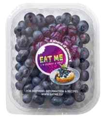 Eat me blue berries