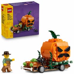 LEGO Iconic Pickup with Halloween Pumpkin