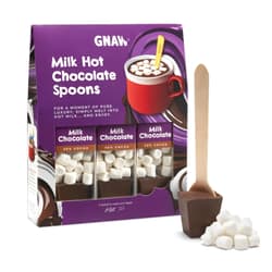 GNAW Trinkschokolade Milk Chocolate Hot Choc Spoon Geschenkset