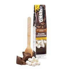 GNAW Trinkschokolade Soft Centre Hot Choc Spoon Double Chocolate