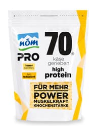 nöm PRO Protein Käse gerieben