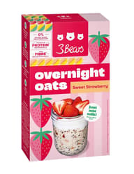 3Bears Overnight Oats Sweet Strawberry