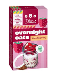 3Bears Overnight Oats Coco Rasberry
