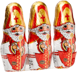 Klett Mini-Bischof Vollmilchschoko 3er