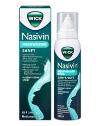 Wick Nasivin Meerwasser Nasenspray Sanft