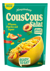 Hengstenberg Couscous Salad with Plum, Bell Pepper & Ginger