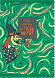 Marks & Spencer Wicked Pickled Worms Zwiebelsnack