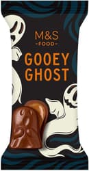 Marks & Spencer Gooey Ghost Milchschokolade mit Karamellfüllung
