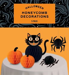 Marks & Spencer Halloween-Wabendekorationen, 5er-Pack