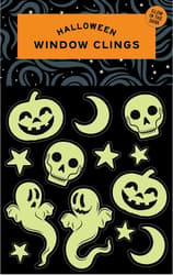 Marks & Spencer 12 Halloween-Fenster-Haftbilder, im Dunkeln leuchtend