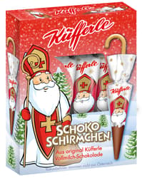 Küfferle Schokoschirmchen Nikolo 4er