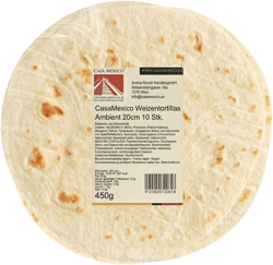 CasaMexico Weizentortillas 20 cm