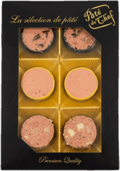 Leberpaté Aperitif Variation 3 Sorten