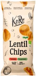 KoRo Organic Lentil Chips with Tomato & Rosemary