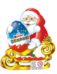 Kinder Überraschung Weihnachtsmann mit Ei