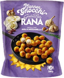 Rana Pfannen-Gnocchi Aioli / Mozzarella