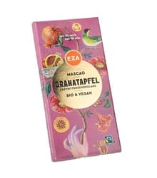 EZA BIO Fairtrade Schokolade Zartbitter & Granatapfel