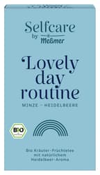 MEßMER Organic Lovely day routine Mint - Blueberry tea bags